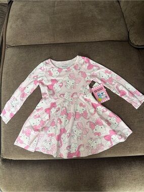 Hello Kitty Pink Floral Bow Tee